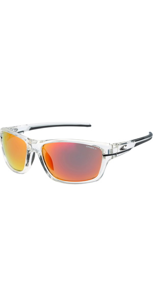 2026 O'Neill Mens Sunglasses 9021 ONS-9021-2.0-113P - Gloss Crystal / Black